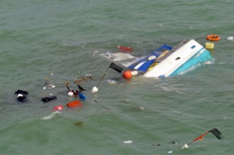 Côte dÂ’Ivoire : Un bateau coule en mer à  San-Pedro, 1 mort